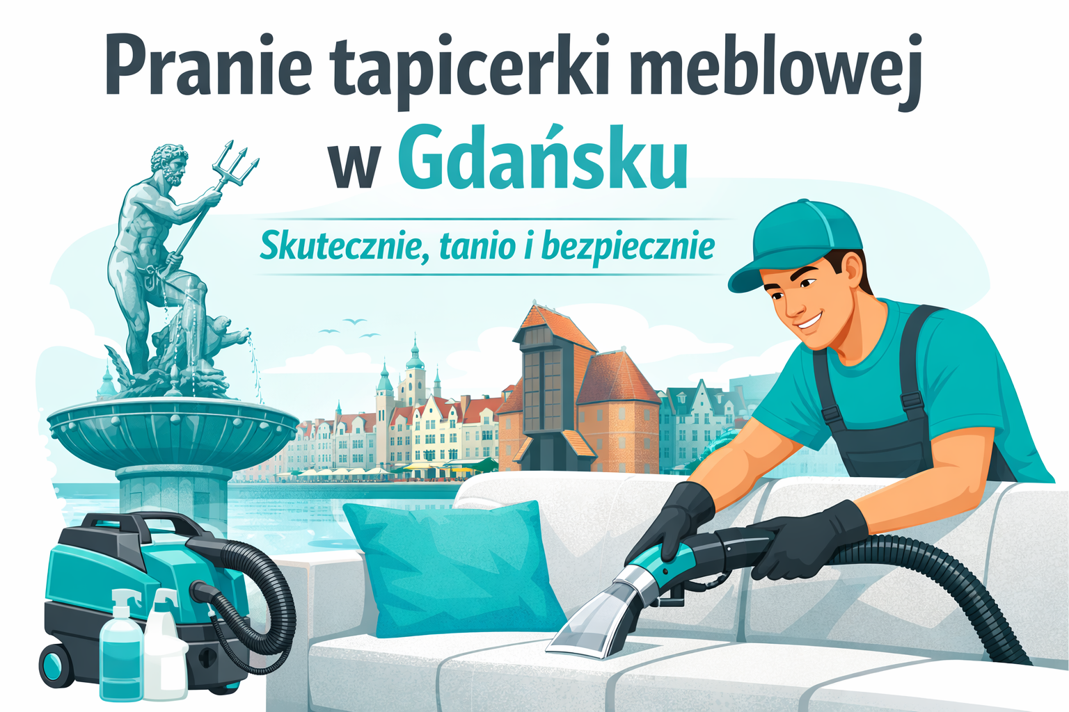 Pranie tapicerki meblowej w Gdańsku